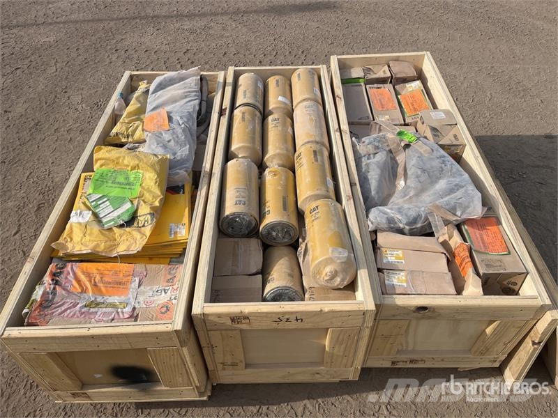  Quantity of (3) Crates of Assorted Parts (Unused)  Other components