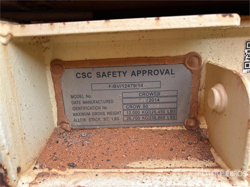 Quantity of (3) CSC 5800 mm x 2300 mm Container M Farm machinery