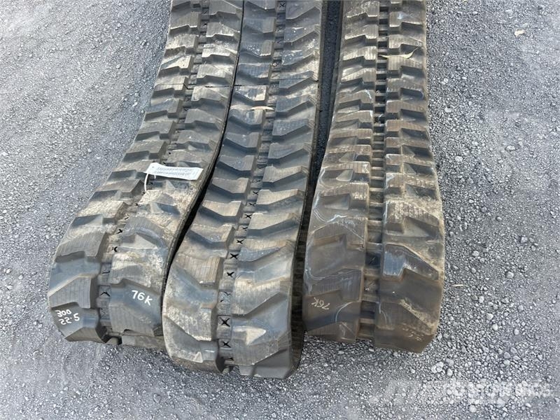 Quantity of (3) Tracks (Unused) - Fits Kubota K020 Other components