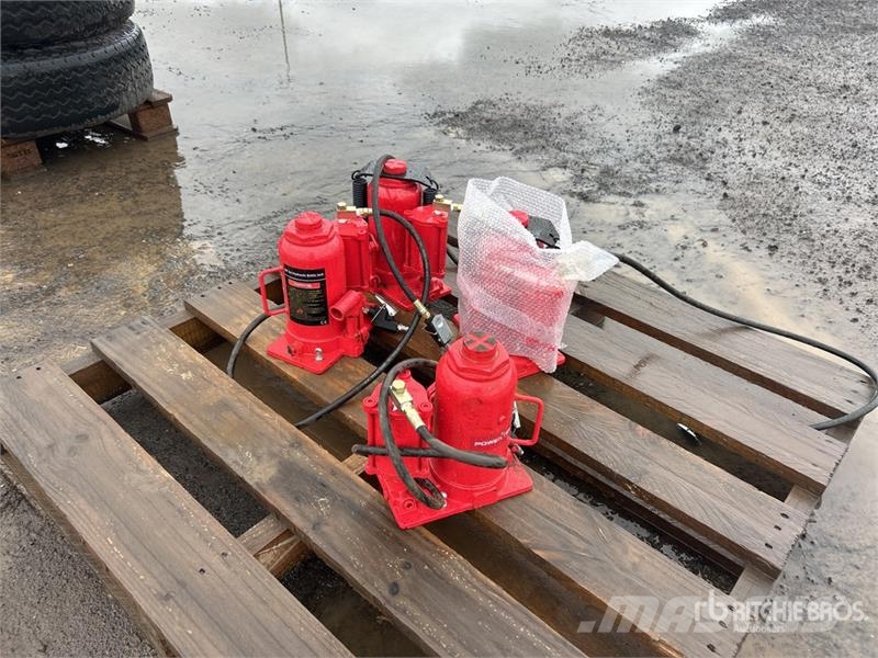 Quantity of (4) 20 Ton Air Lift Jack Other