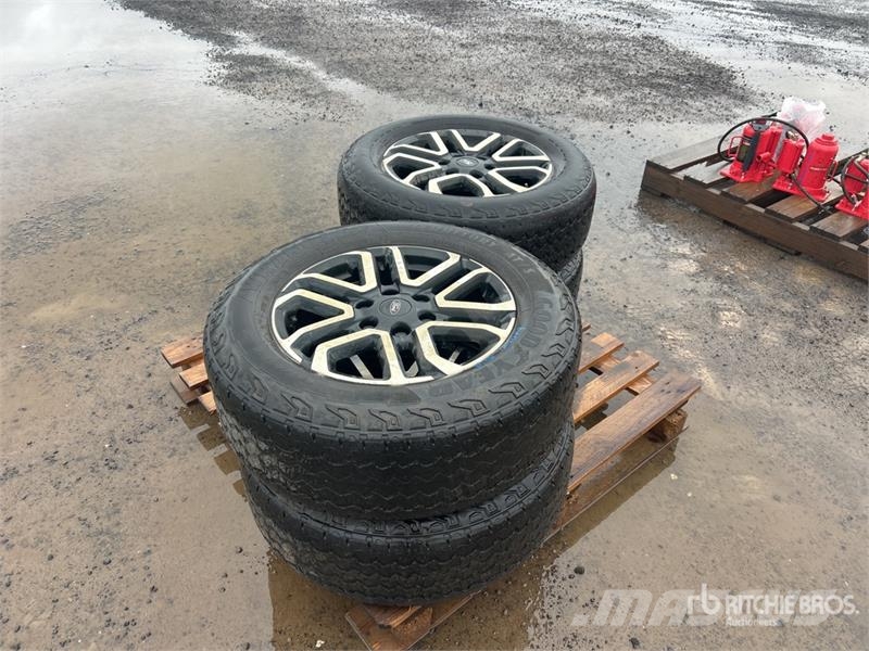 Quantity of (4) Goodyear Wrangler 255/65R18 Tyres Other components