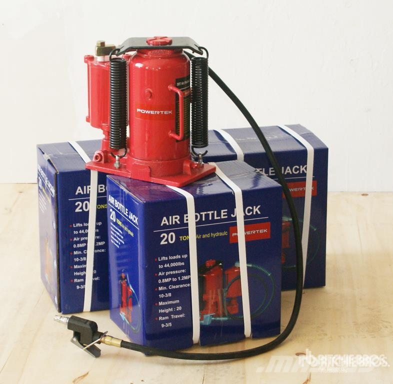 Quantity of (4) Powertek 20T lifter 20 ton Pneuma Строителство - Други