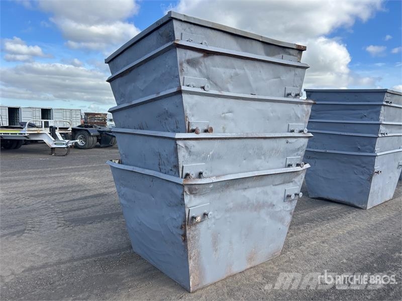  Quantity of (5) 3 m3 Skip Waste Container Costruzioni - Altro