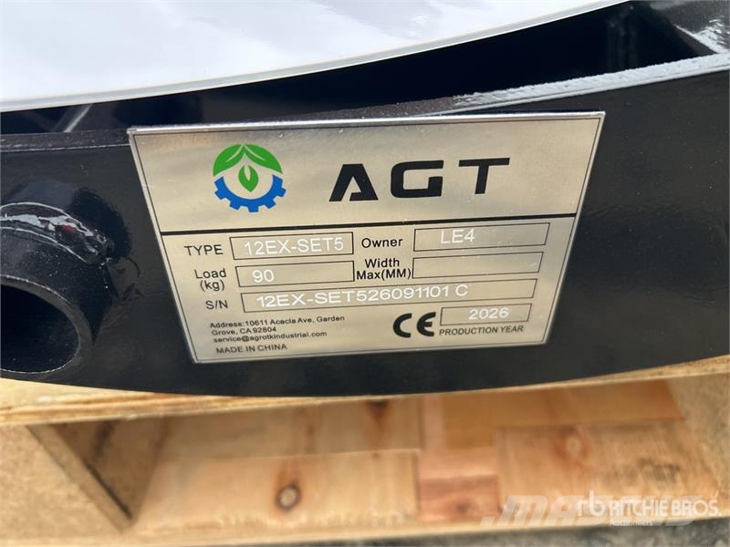  Quantity of (5)  AGT 12EX-SET5 Mini Excavator Atta Other components