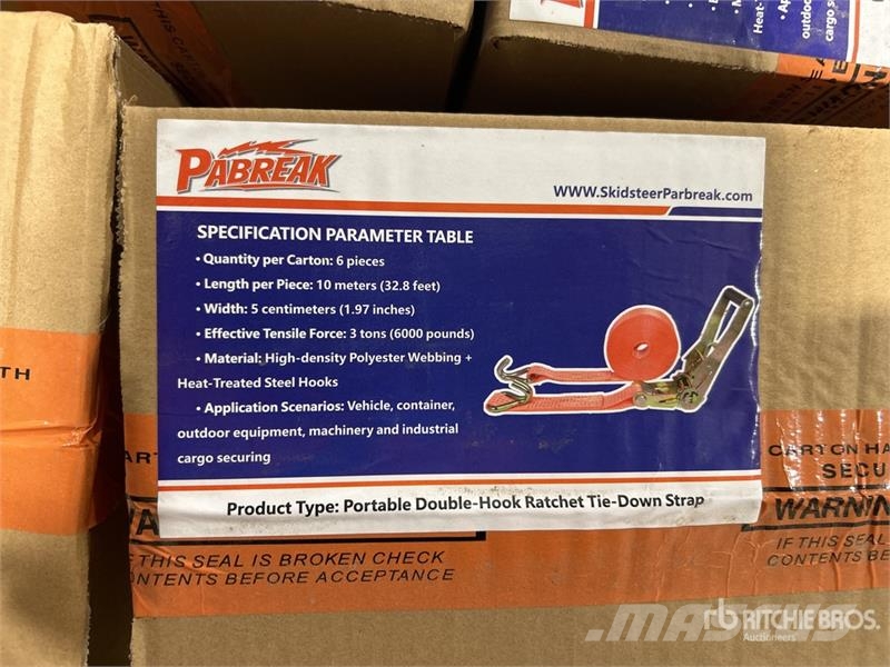  Quantity of (5)  PABREAK 3T Heavy Duty Ratchet Str Other components
