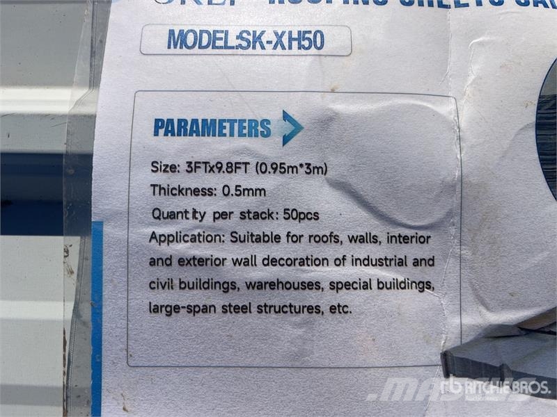 Quantity of (50) SKLP SK-XH50 Galvalume Steel She Winches, hoists and material lifts