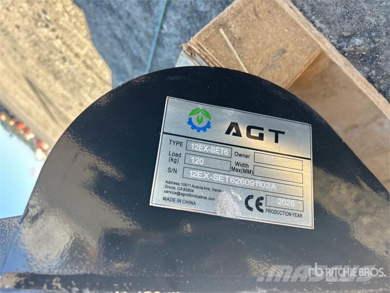  Quantity of (6)  AGT 12EX-SET6 Mini Excavator Atta Ostatní komponenty