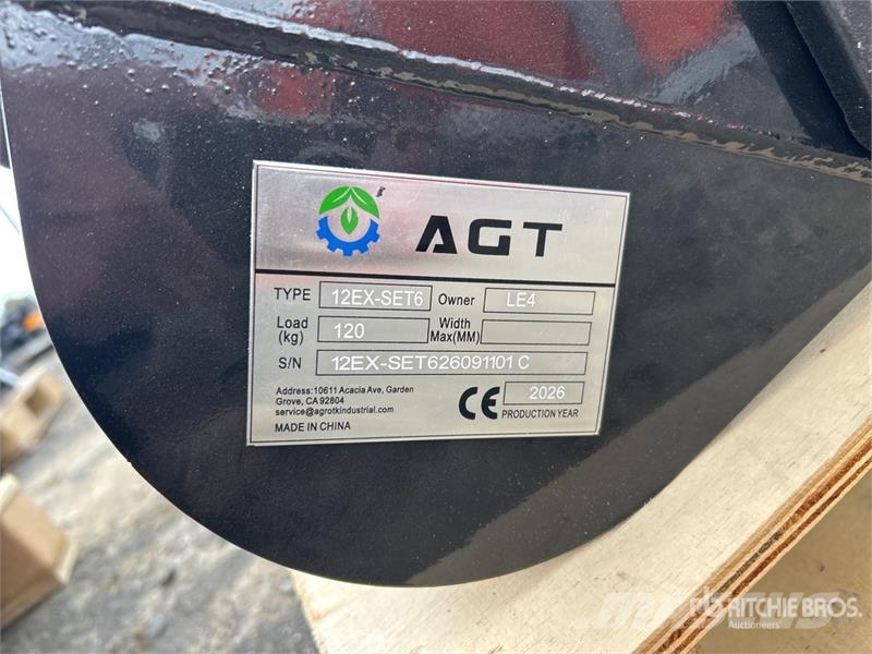 Quantity of (6) AGT 12EX-SET6 Mini Excavator Atta Other components