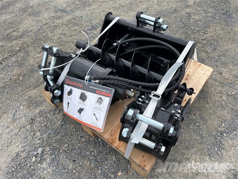 Quantity of (6) AGT 12EX-SET6 Mini Excavator Atta Other components