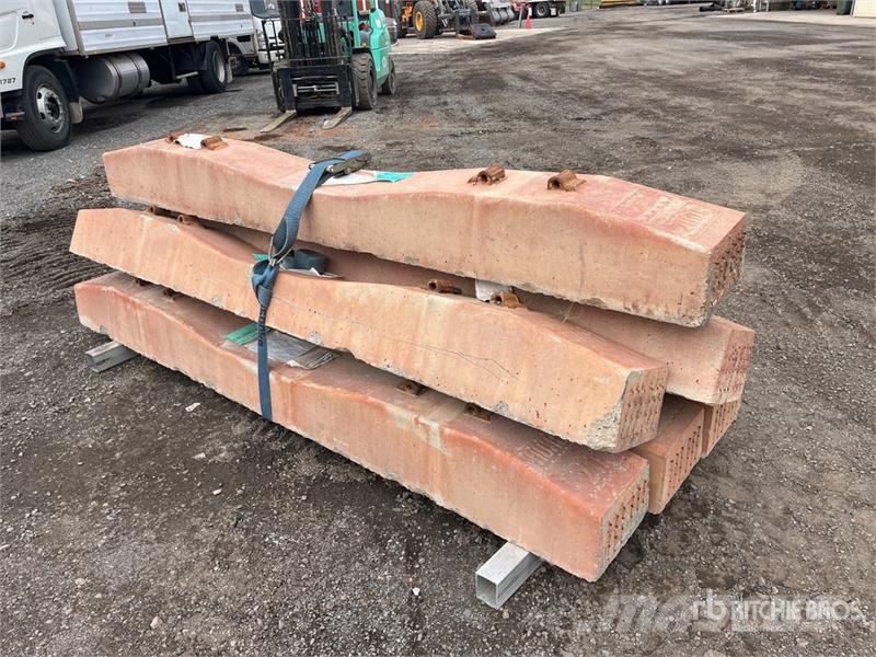 Quantity of (6) Concrete Railway Sleepers Other farming trailers