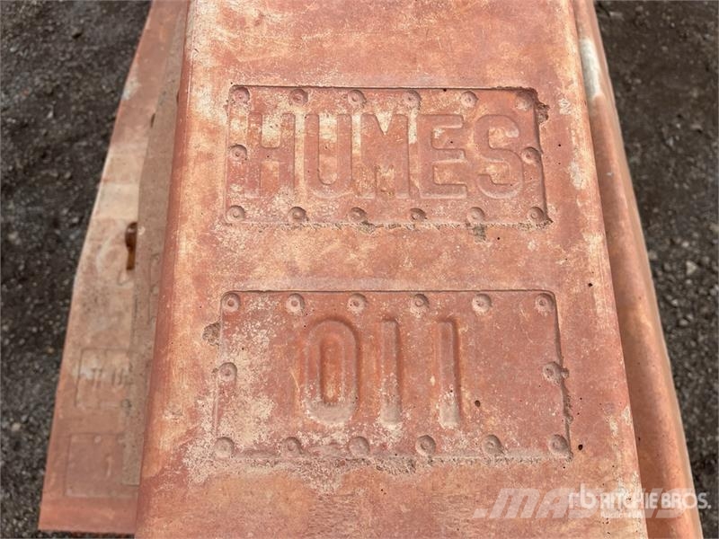 Quantity of (6) Concrete Railway Sleepers Other farming trailers