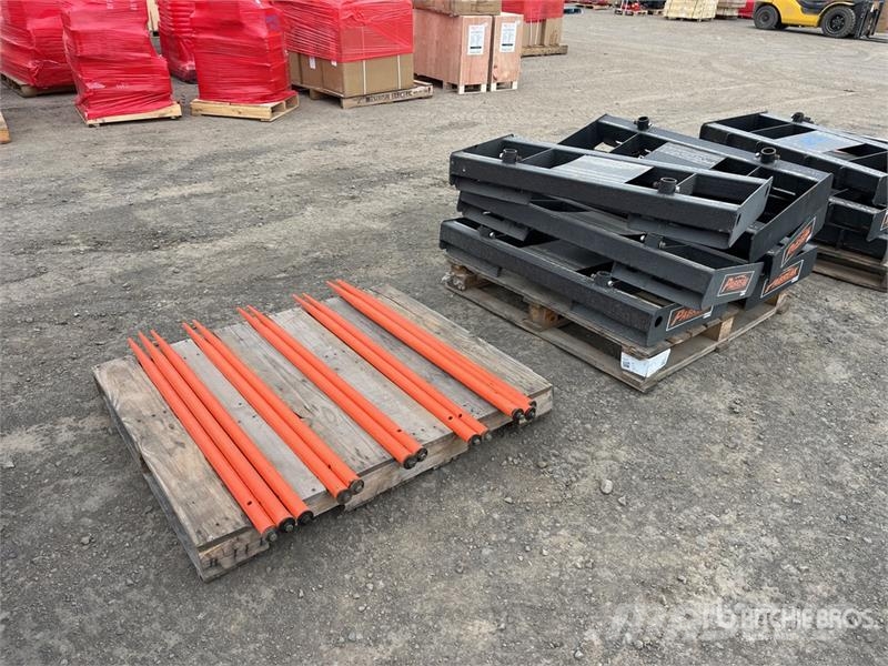 Quantity of (6) PABREAK GCC56 1140 mm Skid Steer Drugi deli