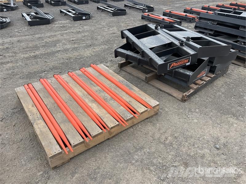 Quantity of (6) PABREAK GCC56 1140 mm Skid Steer Drugi deli