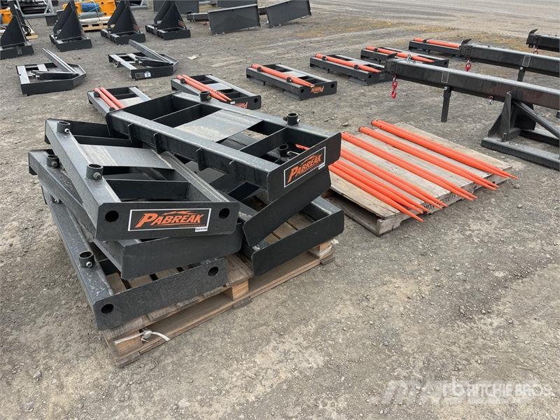 Quantity of (6) PABREAK GCC56 1140 mm Skid Steer Drugi deli