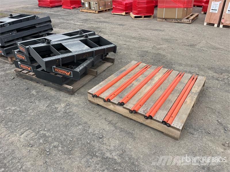 Quantity of (6) PABREAK GCC56 1140 mm Skid Steer Drugi deli