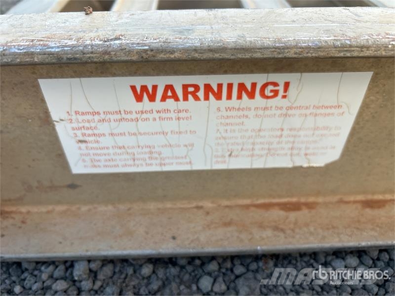  Quantity of 6 ton Alloy Truck Ramps Ostale kargo komponente