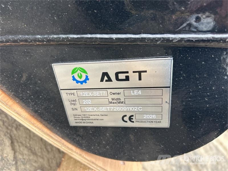 Quantity of (7) AGT 12EX-SET7 Mini Excavator Atta Other components
