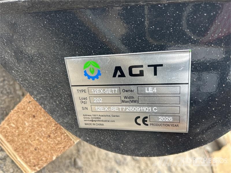 Quantity of (7) AGT 12EX-SET7 Mini Excavator Atta Other components