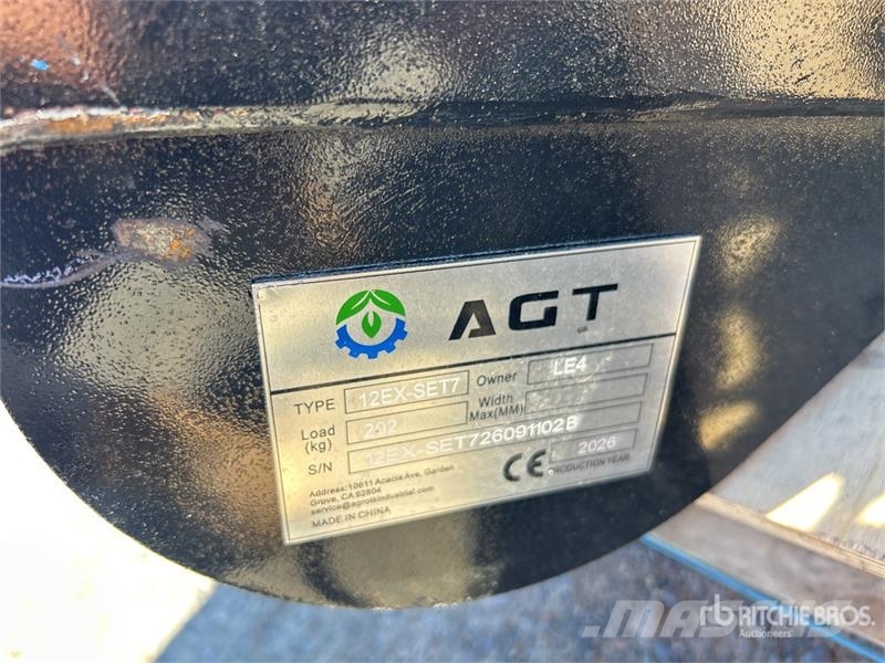Quantity of (7) AGT 12EX-SET7 Mini Excavator Atta Other components