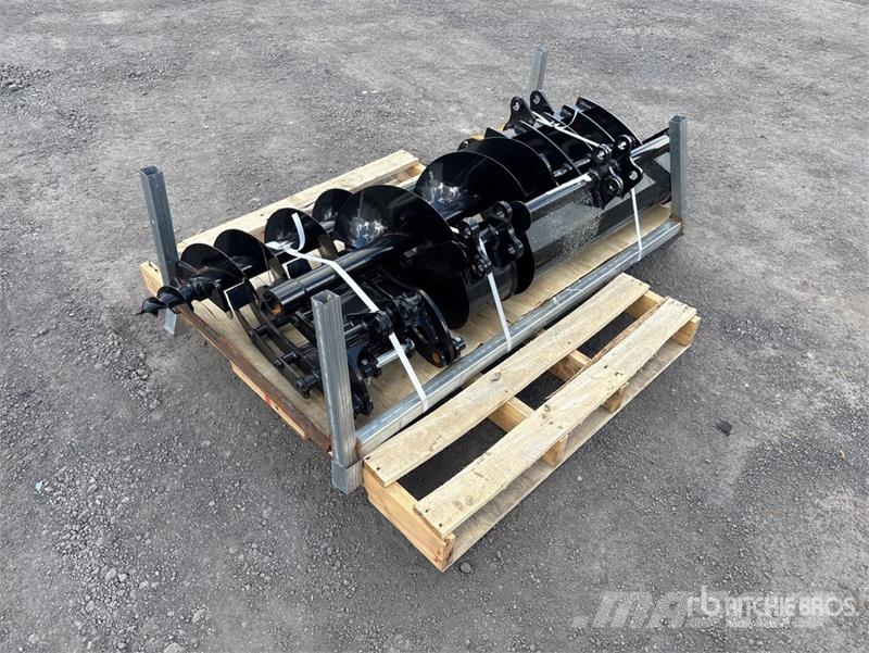 Quantity of (8) GIYI Mini Excavator Attachments Other components