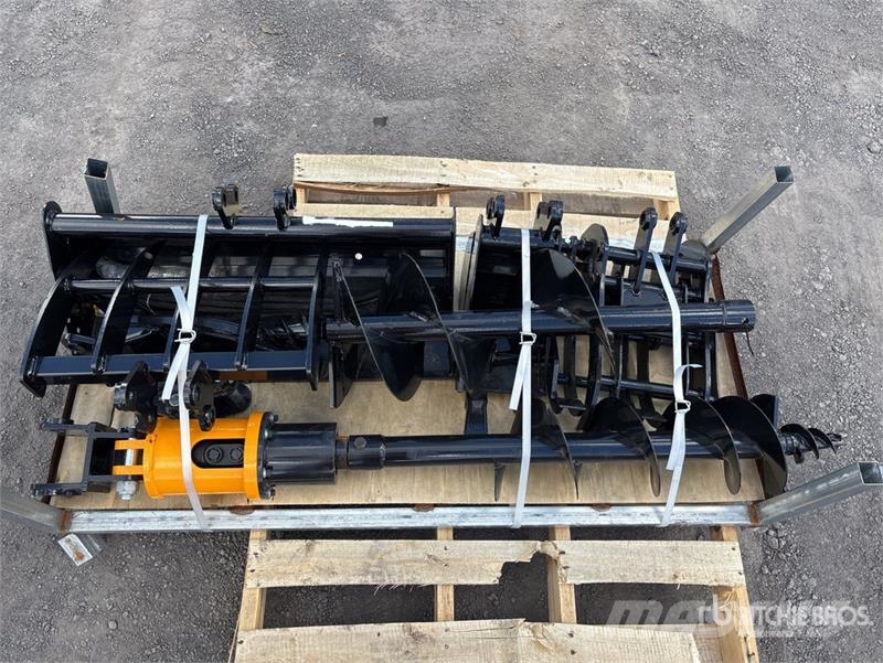 Quantity of (8) GIYI Mini Excavator Attachments Other components