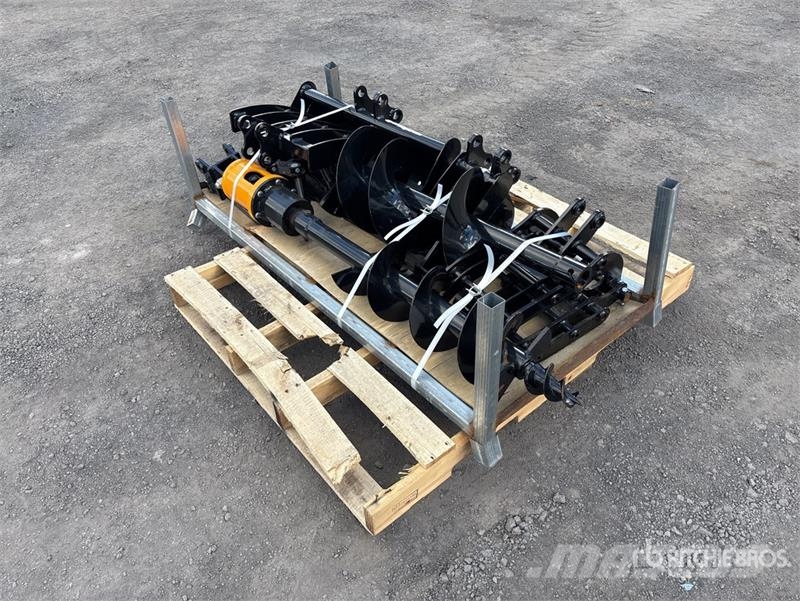 Quantity of (8) GIYI Mini Excavator Attachments Other components