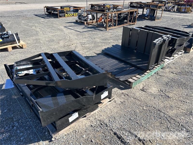  Quantity of (8)  Mower King SAII100 48 in Skid Ste Vidlica