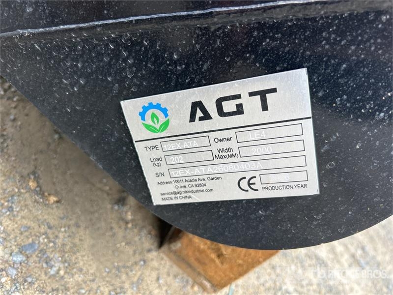 Quantity of (9) AGT 12EX-ATA Mini Excavator Attac Andere Zubehörteile