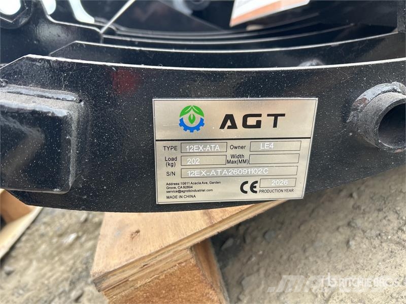 Quantity of (9) AGT 12EX-ATA Mini Excavator Attac Other components