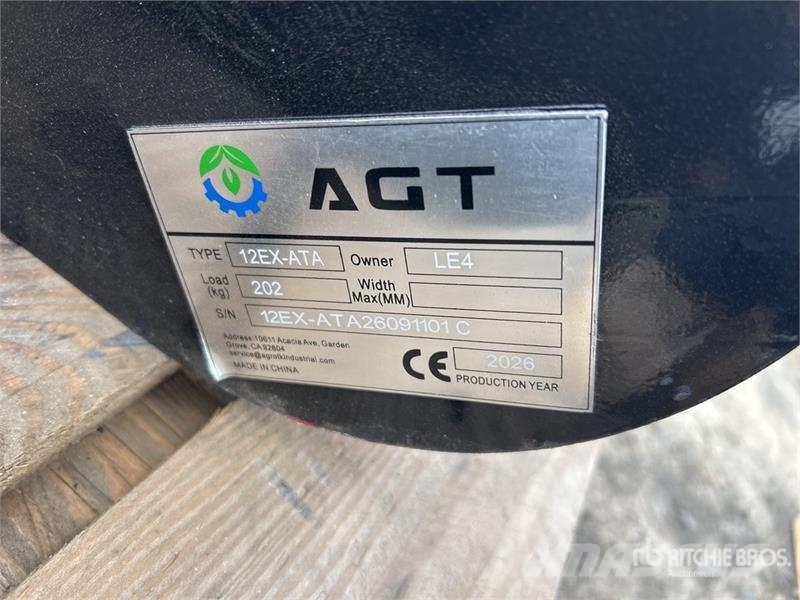  Quantity of (9)  AGT 12EX-ATA Mini Excavator Attac Other components