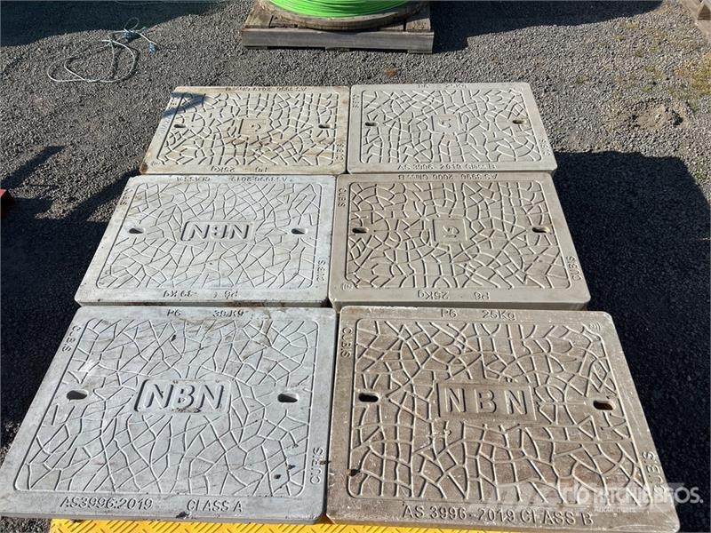  Quantity of Concrete Pits & Lids Other components