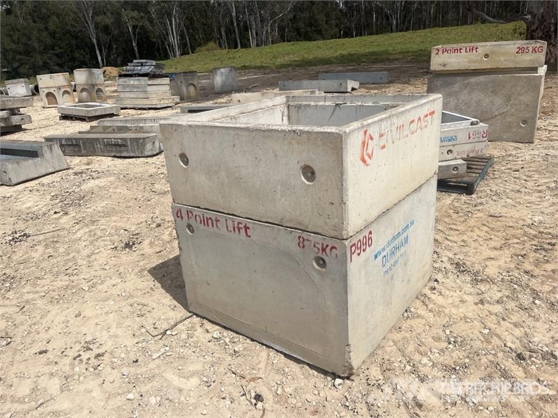  Quantity of Concrete Pipes, Pits, Culverts Other