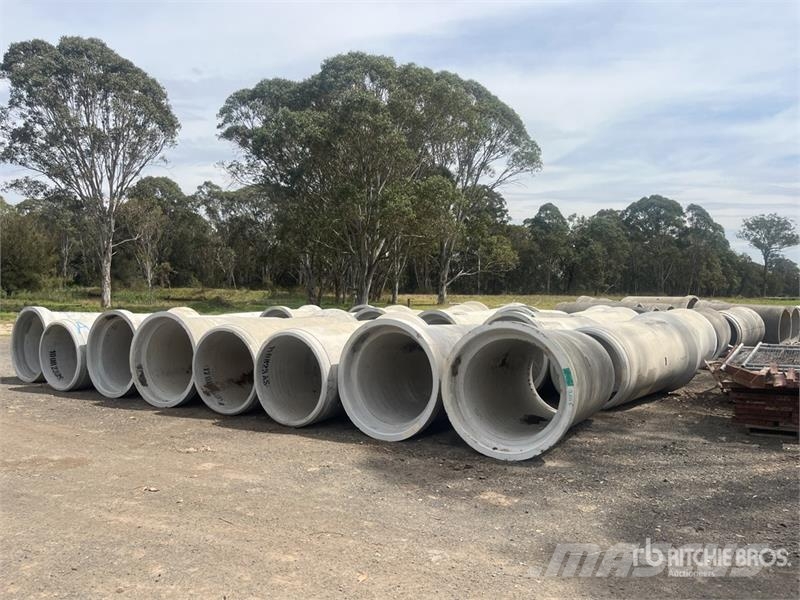 Quantity of Concrete Pipes Būvniecība- Citi
