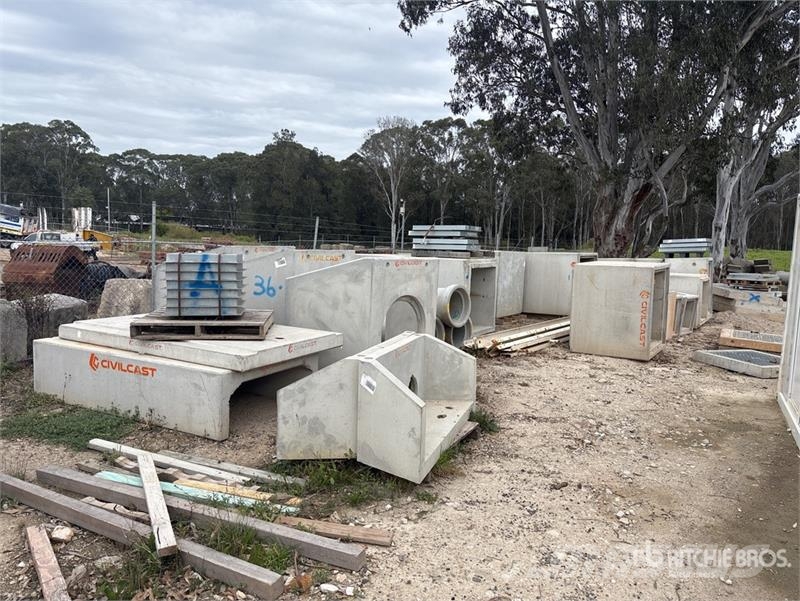  Quantity of Concrete Pipes, Pits, Culverts Utilaje construcții - Altele