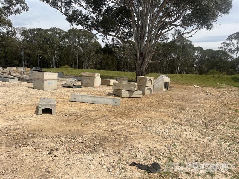 Quantity of Concrete Pipes, Pits, Culverts Būvniecība- Citi