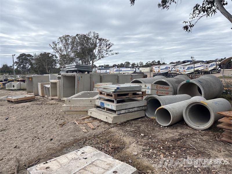 Quantity of Concrete Pipes, Pits, Culverts Utilaje construcții - Altele