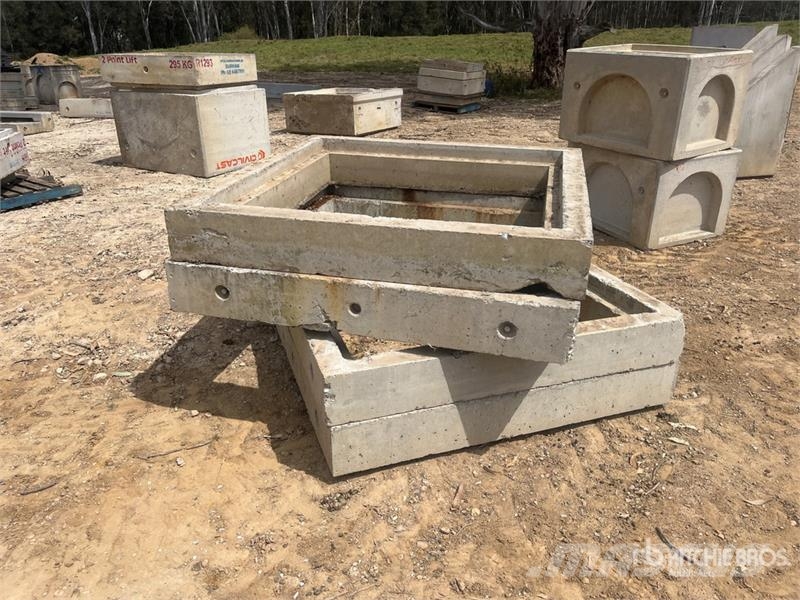 Quantity of Concrete Pipes, Pits, Culverts Būvniecība- Citi