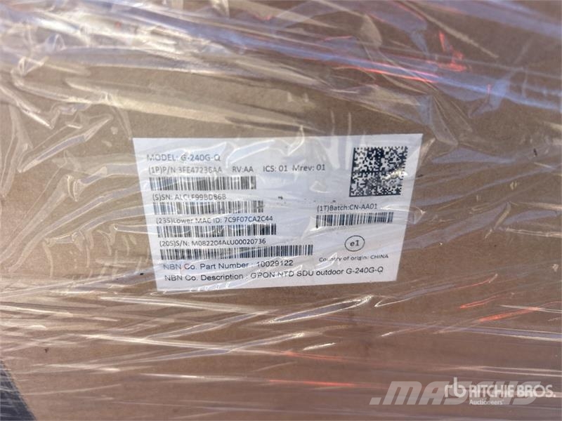 Quantity of Connections & Cabling Other components