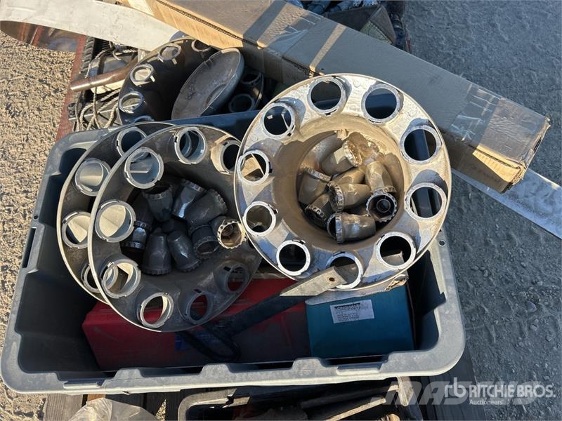 Quantity of Nut Covers & Wheel Chocks Other components