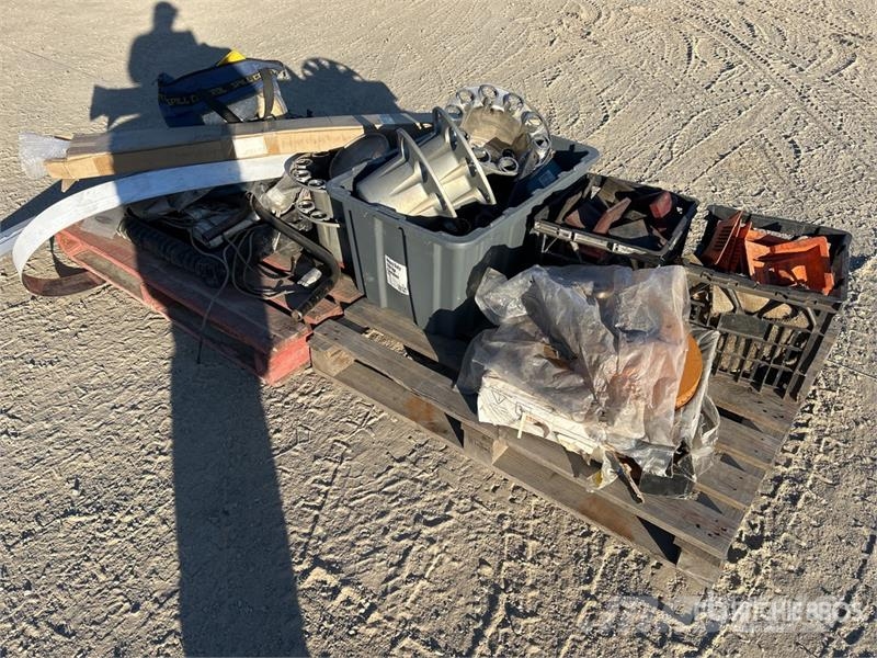 Quantity of Nut Covers & Wheel Chocks Other components