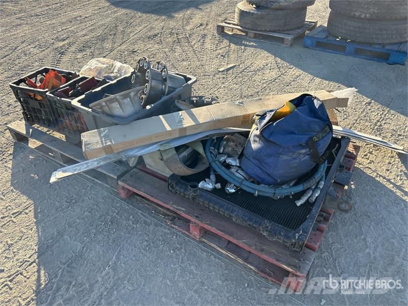 Quantity of Nut Covers & Wheel Chocks Other components