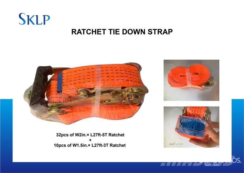  Quantity of  SKLP SK003 Ratchet Straps (Unused) Ďalšie komponenty