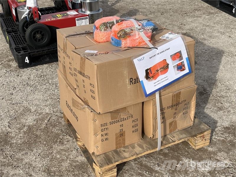 Quantity of SKLP SK003 Ratchet Straps (Unused) Other components
