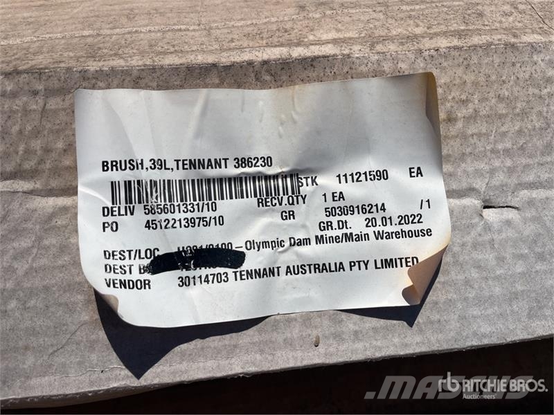  Quantity of Spare Parts (Unused) مكونات أخرى