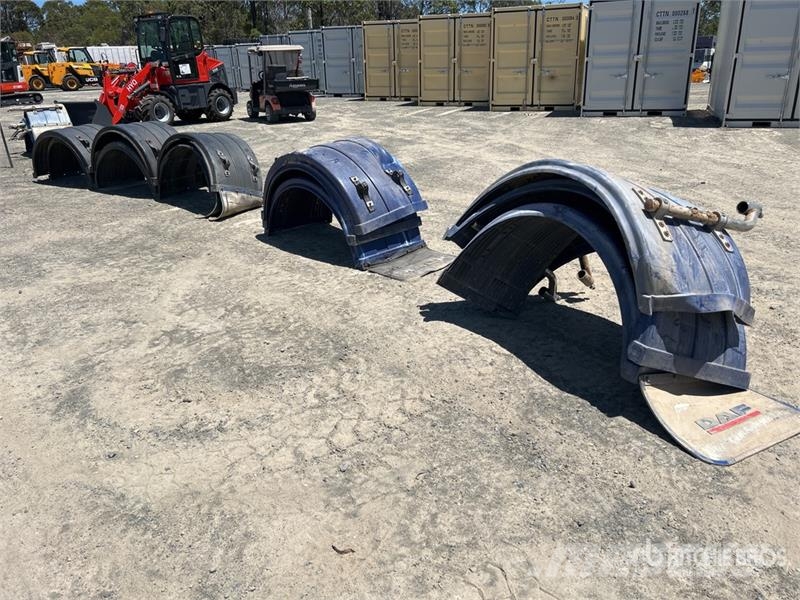 Quantity of Wheel Guards Andre komponenter