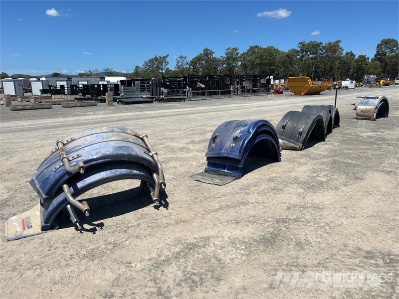 Quantity of Wheel Guards Andre komponenter