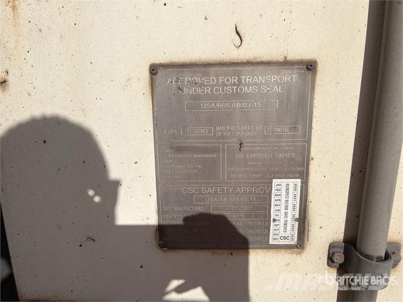 Refrigerated 46 ft Storage Container Storage containers
