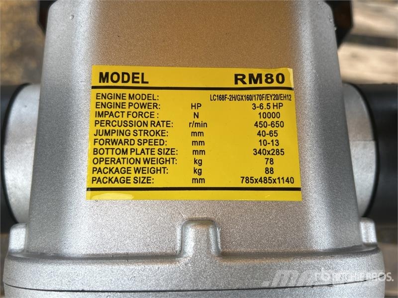  RM80 Jumping Jack Tamper (Unused) Tampers