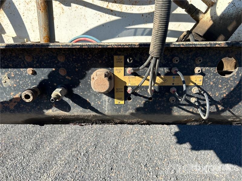 Roadwest 5 m Tri/A B-Double Lead Side Dump Trailer Bañera