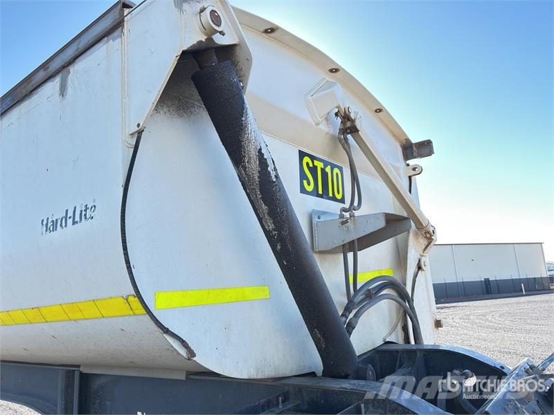 Roadwest 5 m Tri/A B-Double Lead Side Dump Trailer Bañera